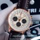 Swiss Breitling Navitimer 1 B01 Rose Gold Watch White Dial (2)_th.jpg